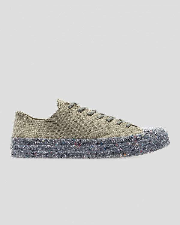 Converse Chuck 70 Renew Knit Grøn Sko Danmark - Converse Lave Sneakers Herre - 60951NQJP